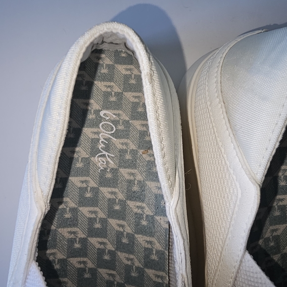 OluKai womens KI'IHELE bright white women's , light weight mesh UNISEX - Picture 3 of 11